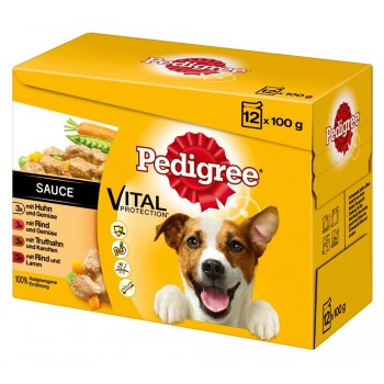 Pedigree 5900951262692 dogs dry food 1.2 kg Adult Beef, Chicken, Lamb, Turkey, Vegetable