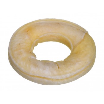 MACED Ring pressed white - dog chew - 7 cm