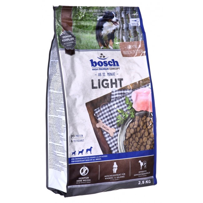 BOSCH Light - dry dog food - 2,5 kg