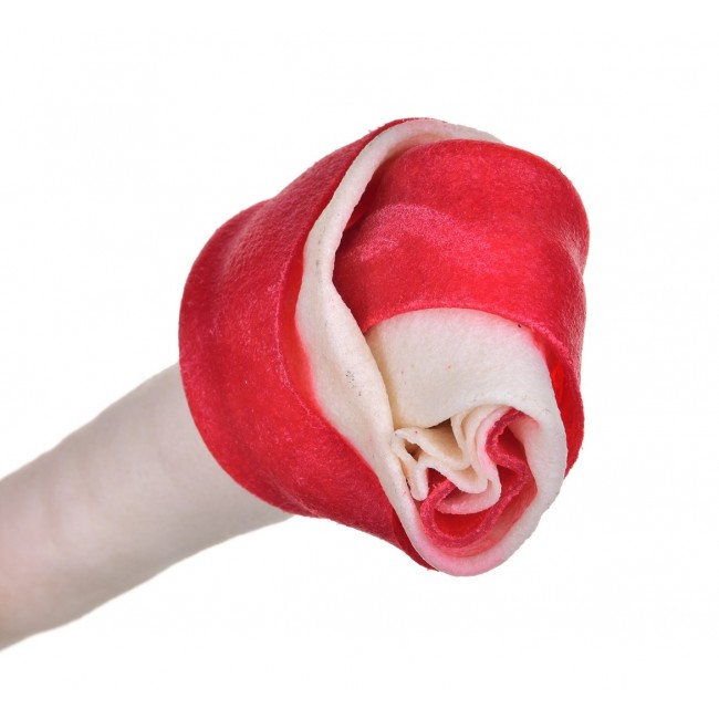 MACED Bone tied with bacon - dog chew - 21 cm