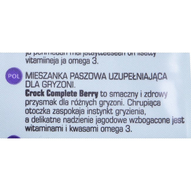 VERSELE LAGA Complete Crock Berry - treat for rodents - 50g