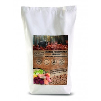O'CANIS Premium dry dog food with wild boar - dog food - 1.2 kg