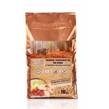 O'CANIS dry roasted dog food- flavored with wild boar, sweet potato and beetroot-10 kg