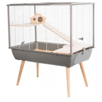 Zolux Cage Neo Silta small rodents H58, Gray