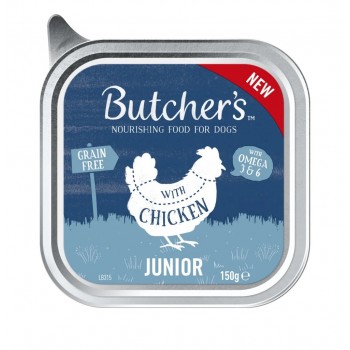 BUTCHER'S Original Junior Pate with chicken - Wet dog food - 150 g