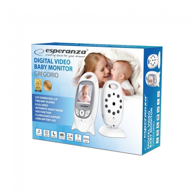 Esperanza EHM001 LCD Baby Monitor 2.0
