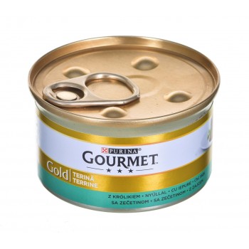 GOURMET Gold Rabbit - wet cat food - 85g