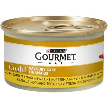 GOURMET GOLD - Savoury Cake with Chicken and Carrot 85g