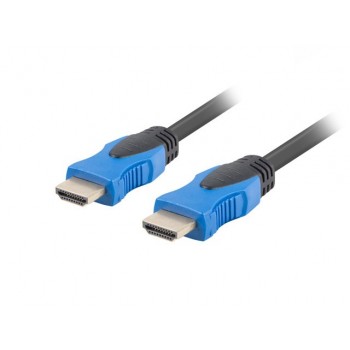 Lanberg CA-HDMI-20CU-0010-BK HDMI cable 1m HDMI Type A (Standard) Black
