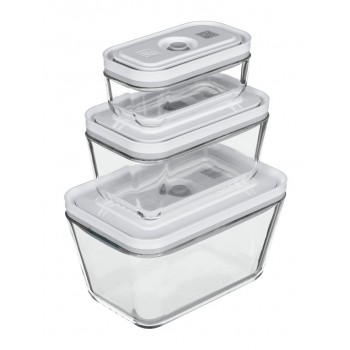 Set of 3 Glass Containers Zwilling Fresh & Save