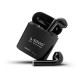Savio TWS-02 Wireless Bluetooth Earphones, Black