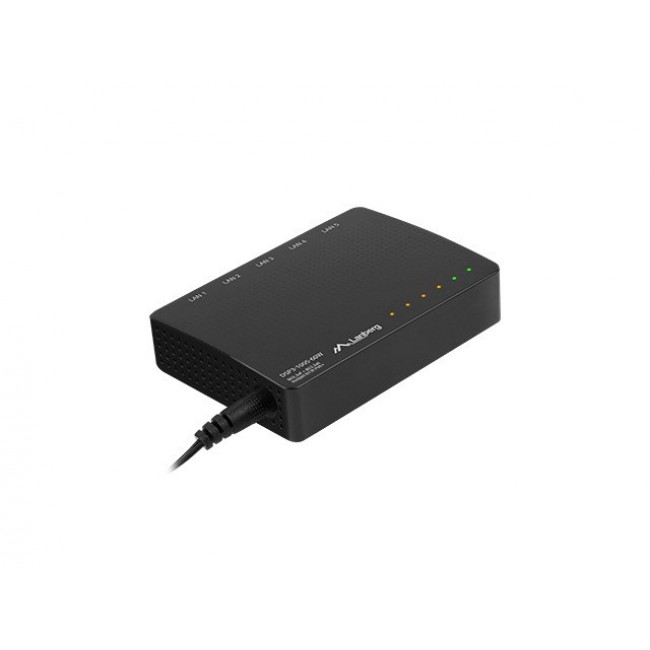 Lanberg Switch PoE DSP3-1005-60W (5-port, 1Gb/s)