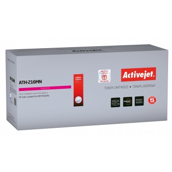 Activejet ATH-216MN toner cartridge for HP printers, Replacement HP 216A W2413A Supreme 850 pages magenta, with chip
