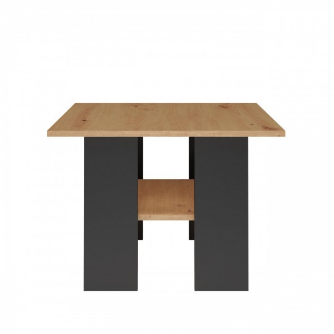 MODERNA Table 60x60x45 cm Artisan Oak/Black