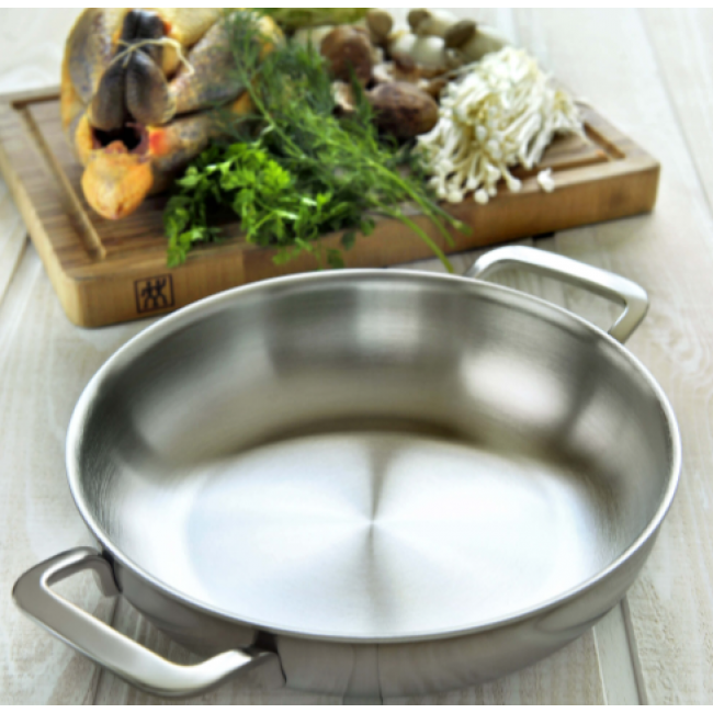 DEMEYERE Multifunction 7 28 cm steel frying pan with 2 handles 40850-954-0