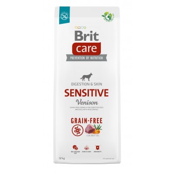 BRIT Care Sensitive Venison - dry dog food - 12 kg