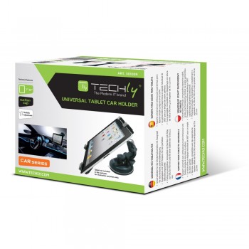 Techly Universal Car Sucker Stand for Tablet 7-10.1