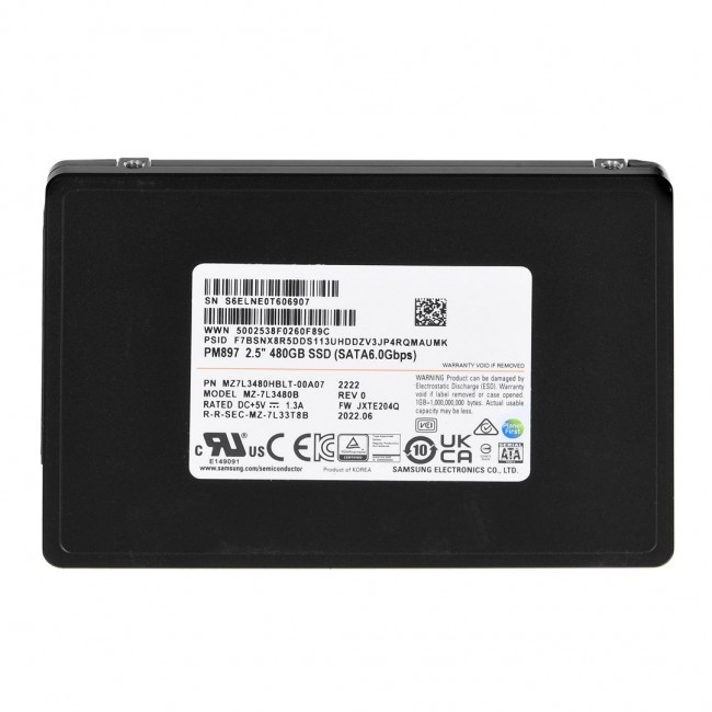 SSD Samsung PM897 480GB SATA 2.5