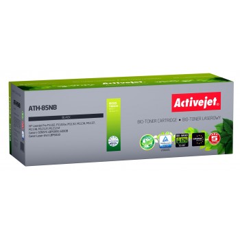BIO Activejet ATH-85NB toner for HP, Canon printers, Replacement HP 85A CE285A, Canon CRG-725 Supreme 2000 pages black. ECO Toner.
