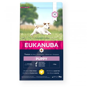 Eukanuba Growing Puppy Small Breed Chicken 3 kg