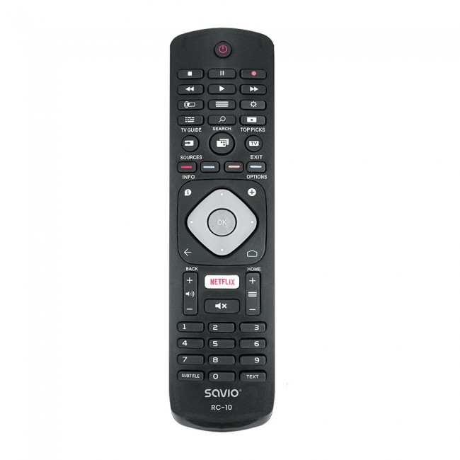 SAVIO Universal remote controller/replacement for PHILIPS TV RC-10 IR Wireless