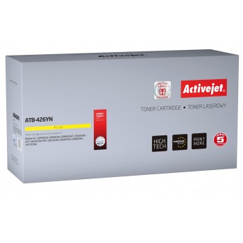 Activejet ATB-426YN toner (replacement for Brother TN-426Y Supreme 6500 pages yellow)