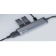 NATEC Fowler Slim Wired USB 3.2 Gen 1 (3.1 Gen 1) Type-C Black, Chrome