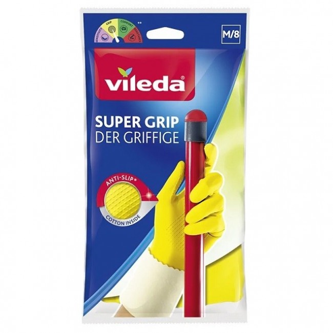 Gloves Vileda Super Grip 