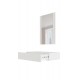 Dressing table with mirror PAFOS 80x41.6x100 white matte
