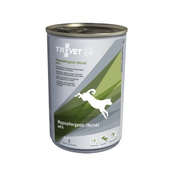 TROVET Hypoallergenic HPD with horse - Wet dog food - 400 g