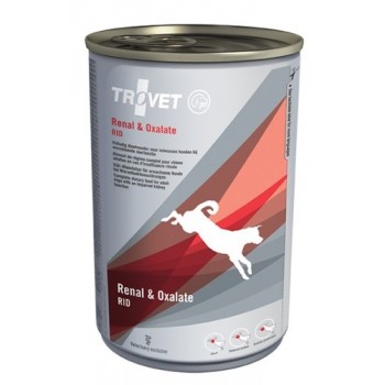 TROVET Renal & Oxalate RID with chicken - Wet dog food - 400 g