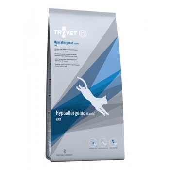 TROVET Hypoallergenic LRD with lamb - dry cat food - 3 kg
