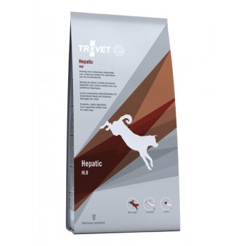TROVET Hepatic HLD with chicken - dry dog food - 12,5 kg
