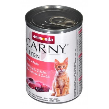 ANIMONDA Carny Kitten Beef Turkey - wet cat food - 400 g