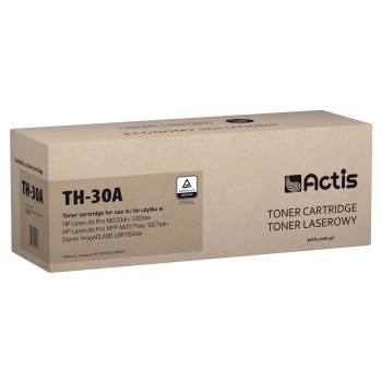 Actis TH-30A toner (replacement for HP 30A CF230A Standard 1600 pages black)
