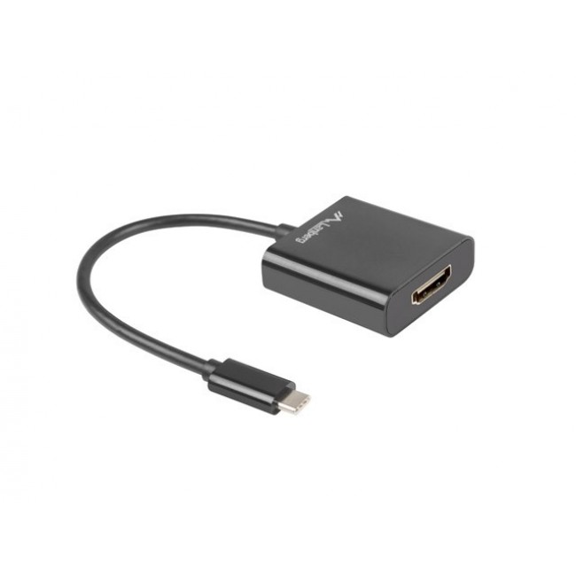 LANBERG USB-C ADAPTER 3.1 (M) - HDMI (F) 15CM