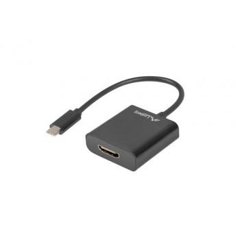 LANBERG USB-C ADAPTER 3.1 (M) - HDMI (F) 15CM
