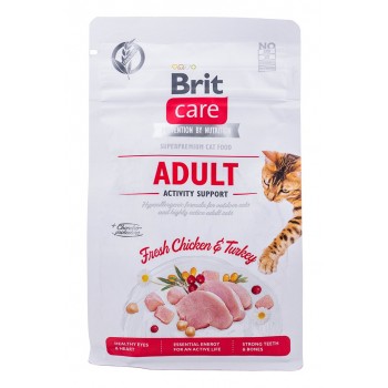 BRIT Care Grain Free Activity Support Adult - dry cat food - 400 g