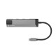 NATEC MULTIPORT FOWLER GO USB-C - HUB USB, HDMI