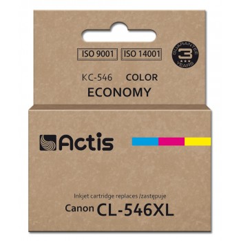 Actis KC-546 ink cartridge (Canon CL-546XL replacement Supreme 15 ml 180 pages magenta, blue, yellow).