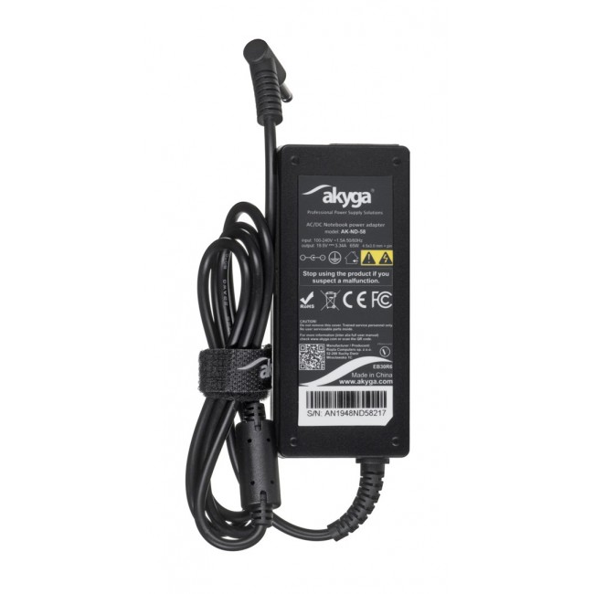 Akyga AK-ND-58 mobile device charger Indoor Black