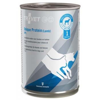 TROVET Unique Protein UPL with lamb - Wet dog and cat food - 400 g