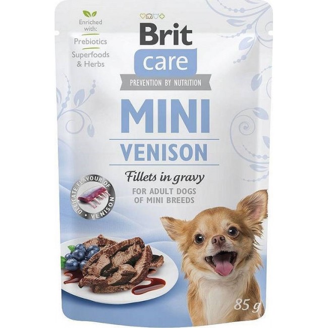 BRIT Care Mini Venison - Wet dog food - 85 g