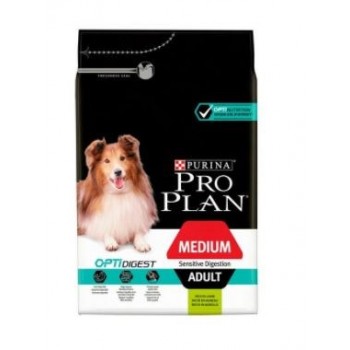 Purina Pro Plan Adult Medium Sensitive Digestion- Lamb- Dry Dog Food- 3 kg