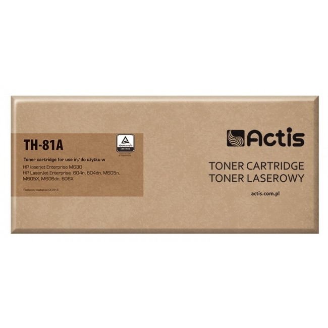 Actis TH-81A toner (replacement for HP 81A CF281A Standard 10500 pages black)