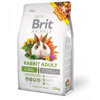 BRIT Animals Rabbit Adult Complete - rabbit food - 1.5kg