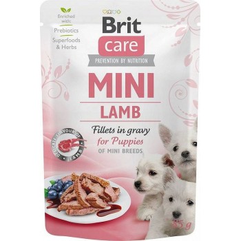 BRIT Care Mini Puppy Lamb - Wet dog food - 85 g