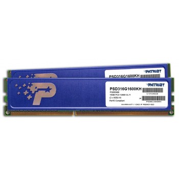 Patriot Memory 16GB DDR3-1600 memory module 2 x 8 GB 1600 MHz