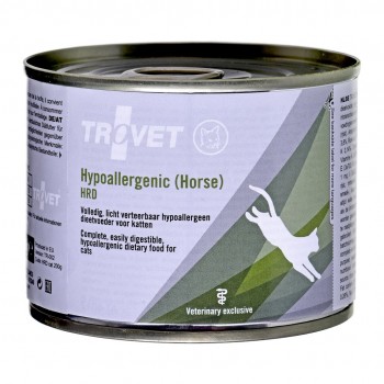 TROVET Hypoallergenic HRD with horse - wet cat food - 200g