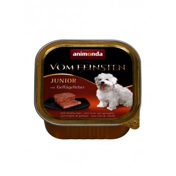 ANIMONDA vom Feinsten Junior Chicken liver - Wet dog food - 150 g